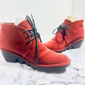 Fly London Lace-up Pert Boots